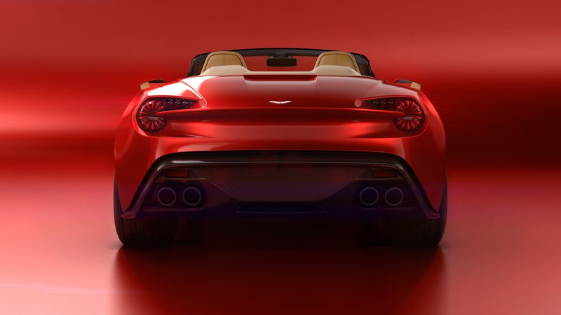 Illustration for article titled The Aston Martin Vanquish Zagato Volante, Or The Names Of My Next Five Children